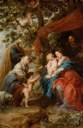 Peter Paul Rubens Holy Family under the Apple Tree china oil painting image